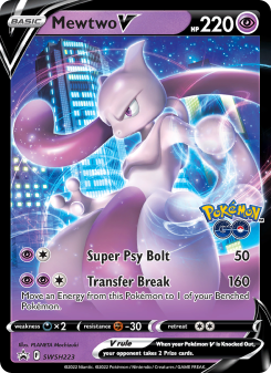 Mewtwo V SWSHP SWSH223