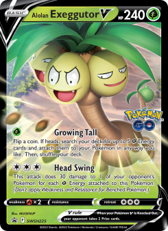 Alolan Exeggutor V SWSHP SWSH225
