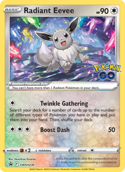 Radiant Eevee SWSHP SWSH230