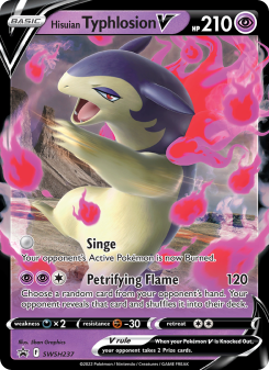 Hisuian Typhlosion V SWSHP SWSH237