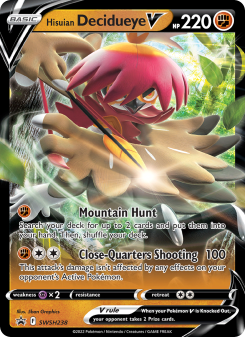 Hisuian Decidueye V SWSHP SWSH238