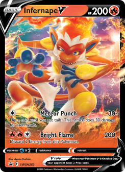 Infernape V SWSHP SWSH252