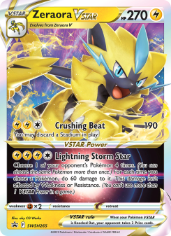 Zeraora VSTAR SWSHP SWSH265