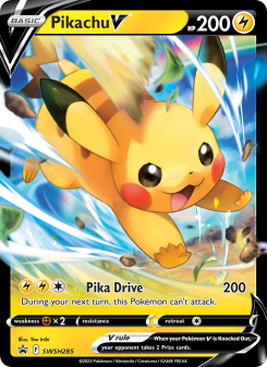 Pikachu V SWSHP SWSH285