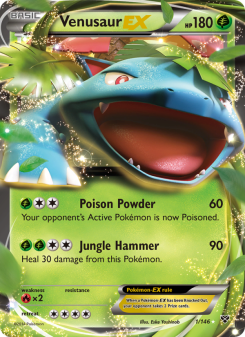 Venusaur EX XY 1