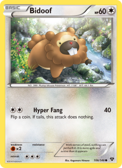 Bidoof XY 106