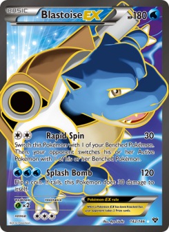 Blastoise EX XY 142
