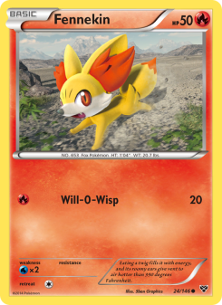 Fennekin XY 24