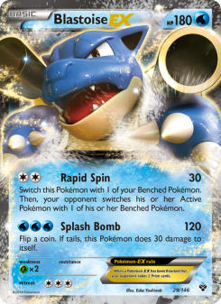 Blastoise EX XY 29