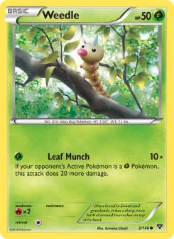 Weedle XY 3