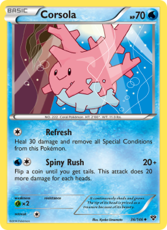 Corsola XY 36