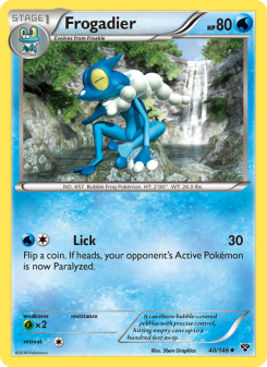Frogadier XY 40