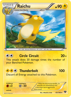 Raichu XY 43