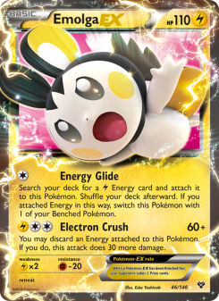 Emolga EX XY 46
