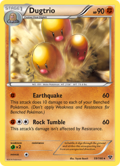 Dugtrio XY 59