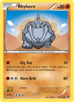 Rhyhorn XY 60