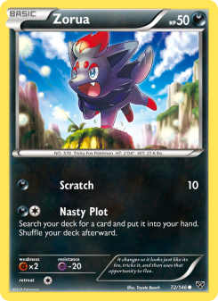 Zorua XY 72
