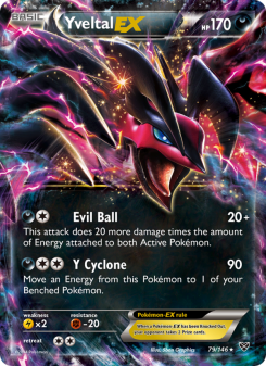 Yveltal EX XY 79