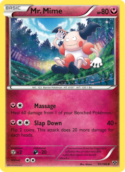 Mr. Mime XY 91