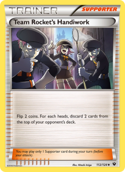 Team Rocket's Handiwork FCO 112