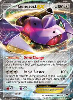 Genesect EX FCO 64