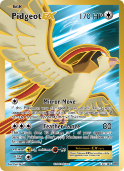 Pidgeot EX EVO 104