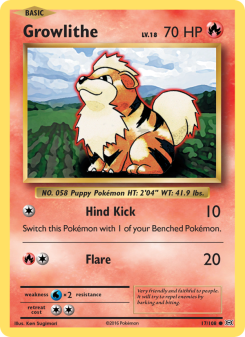 Growlithe EVO 17