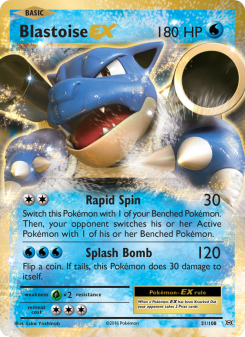 Blastoise EX EVO 21