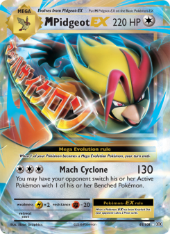M Pidgeot EX EVO 65