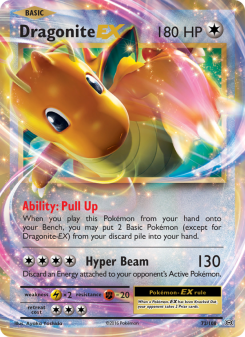 Dragonite EX EVO 72
