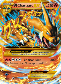 M Charizard EX FLF 107