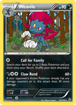Weavile FLF 52