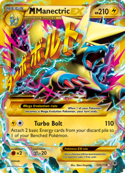 M Manectric EX PHF 120