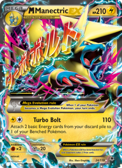 M Manectric EX PHF 24