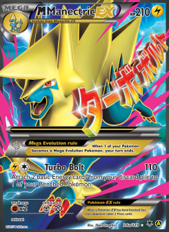 M Manectric EX PHF 24a