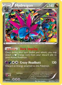 Hydreigon PHF 74