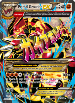 Primal Groudon EX PRC 151