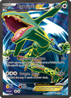 Rayquaza EX #104 — Furie Volanti