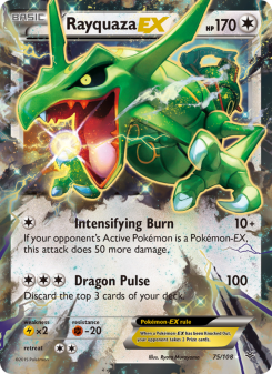 Rayquaza EX ROS 75