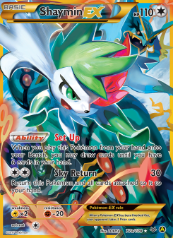 Shaymin EX #77a — Furie Volanti