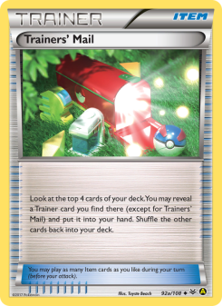 Trainers' Mail ROS 92