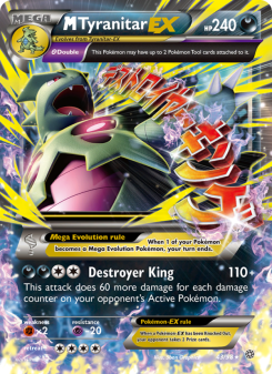 M Tyranitar EX AOR 43