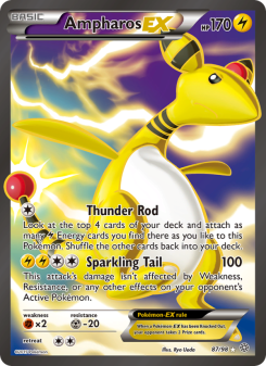 Ampharos EX AOR 87