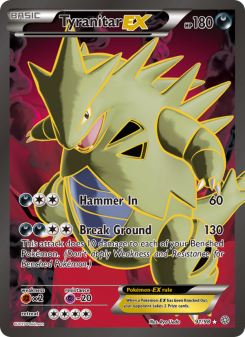 Tyranitar EX AOR 91