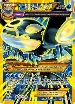 Primal Kyogre EX #96 — Antiche Origini
