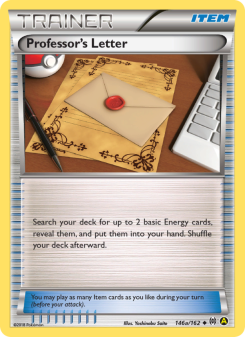 Professor's Letter BKT 146