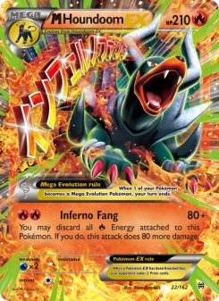 M Houndoom EX BKT 22