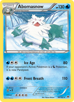 Abomasnow BKT 40