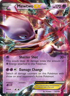 Mewtwo EX BKT 62