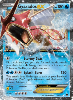 Gyarados EX #26 — Turbocrash